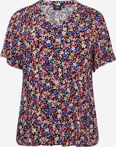 Zizzi Blusa en lila / mezcla de colores, Vista del producto