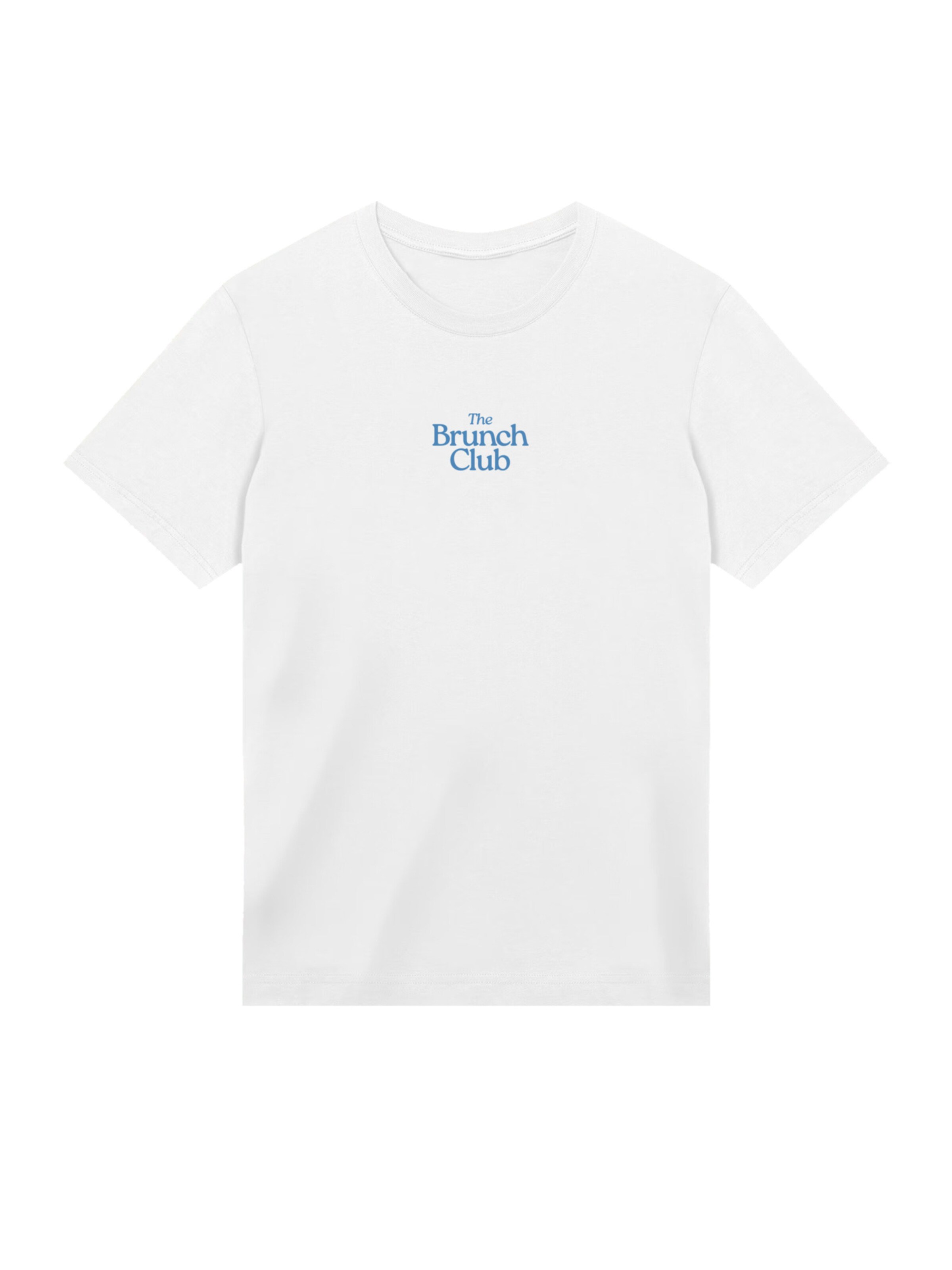 F4NT4STIC Shirt 'The Brunch Club' in Wit: voorkant