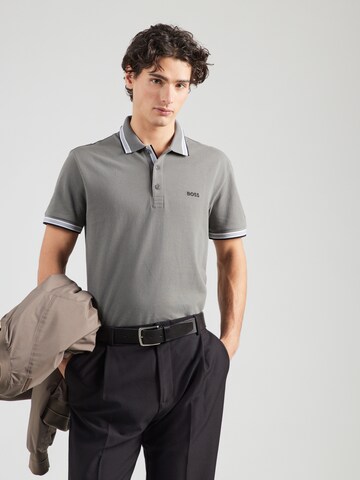 BOSS Poloshirt 'Paddy' in Grau: Vorderseite