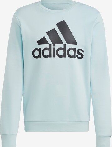 Sweat de sport 'Essentials' ADIDAS SPORTSWEAR en bleu : devant