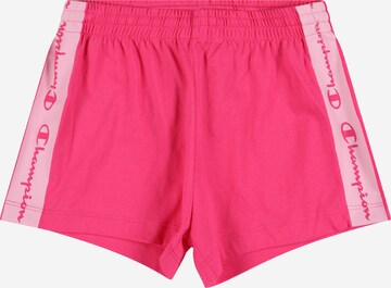 Champion Authentic Athletic Apparel Shorts in Pink: predná strana