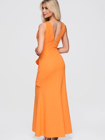 Ombre Abendkleid in Orange