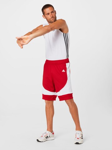 ADIDAS SPORTSWEAR regular Παντελόνι φόρμας 'N3Xt L3V3L Prime Game' σε κόκκινο