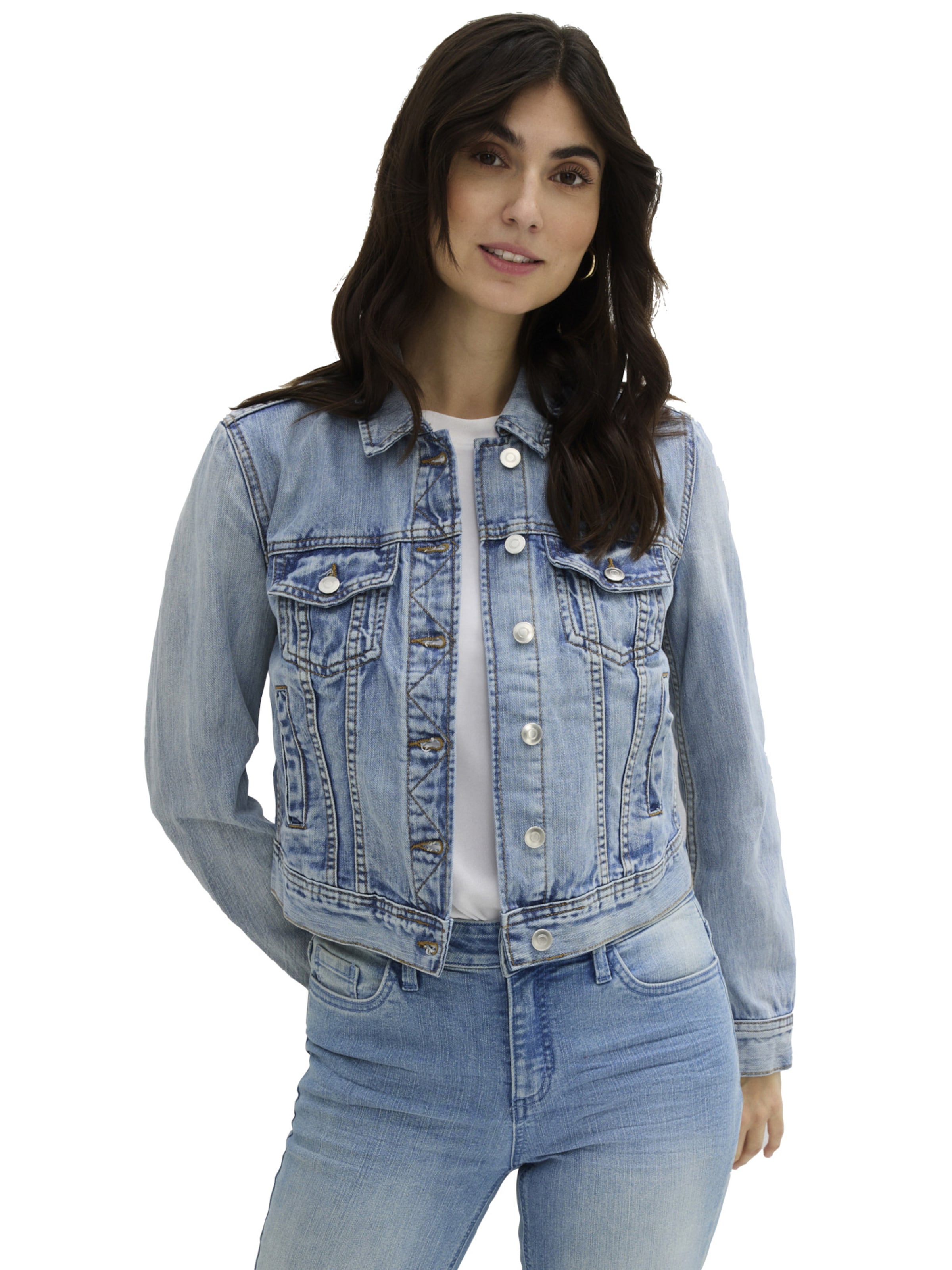 bonprix Tussenjas in Blauw: voorkant