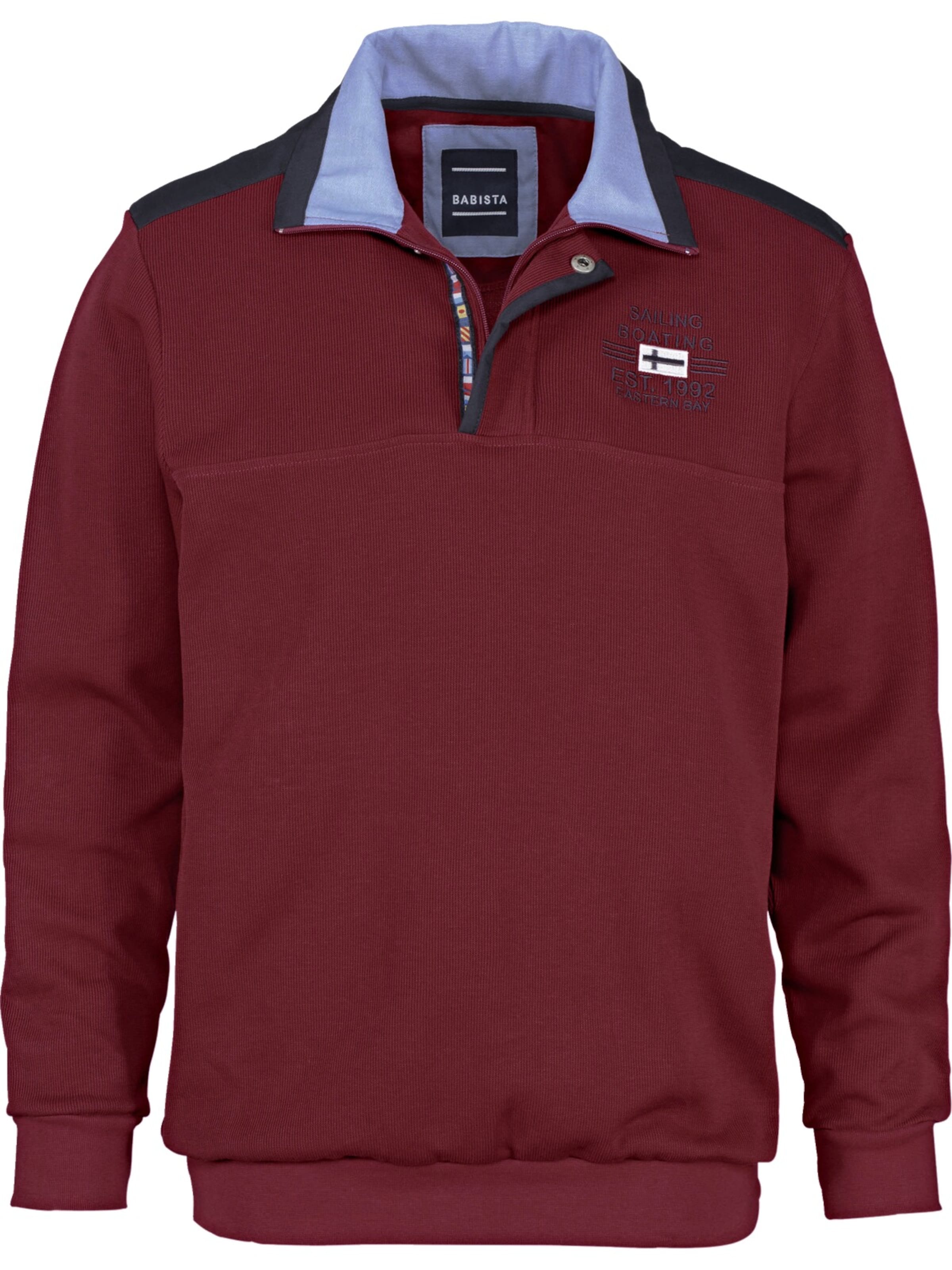 BABISTA Sweatshirt 'Bellavunto' in Red: front