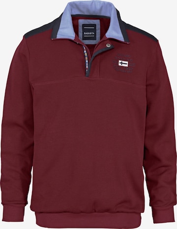 BABISTA Sweatshirt 'Bellavunto' in Red: front