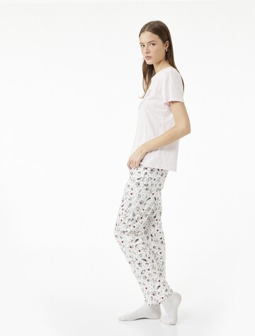Koton Pyjama in Weiß