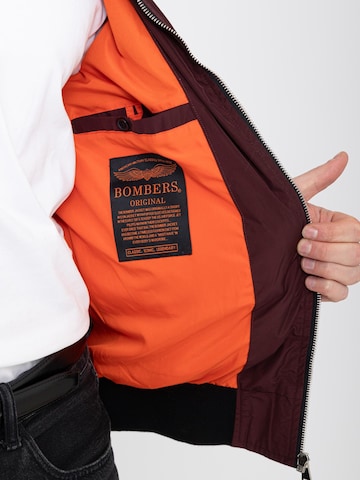 Bombers Övergångsjacka 'MA1 MEN' i röd