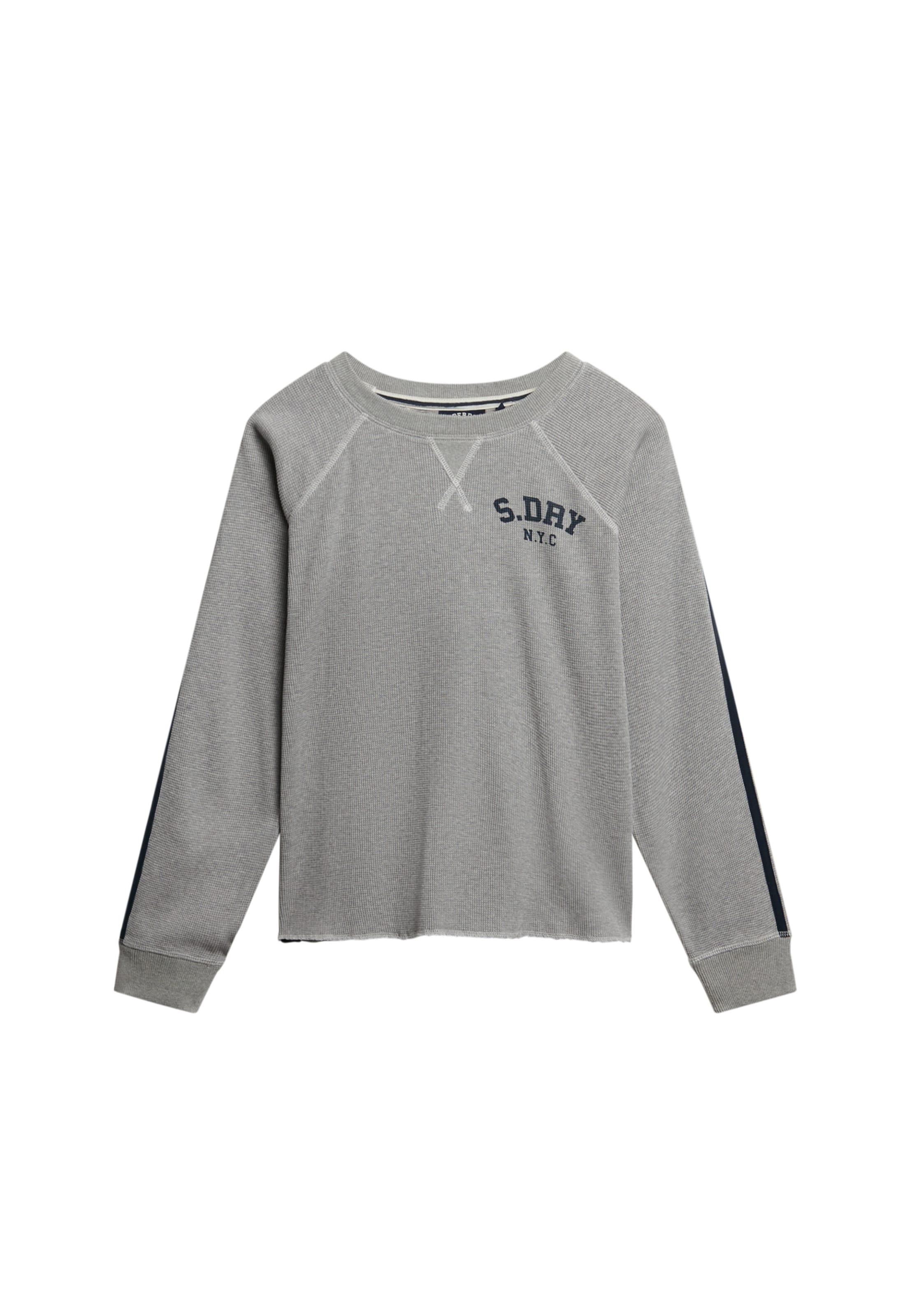 T-shirt Superdry en gris : devant