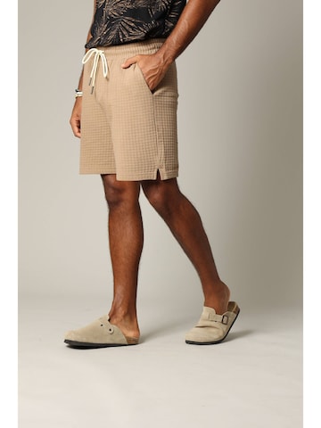 Regular Pantalon ' NOLAN ' Deeluxe en marron