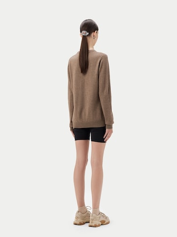 Pullover 'Women's Essential Cashmere Crewneck Sweater' di GOBI Cashmere in grigio