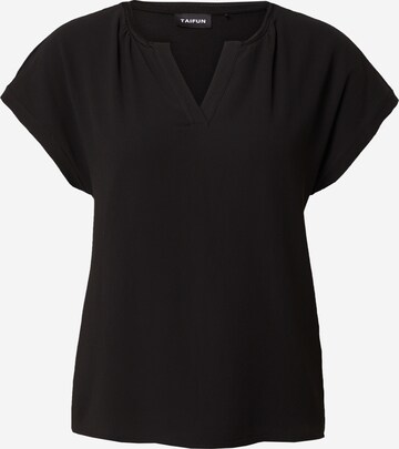 TAIFUN Blouse in Black: front