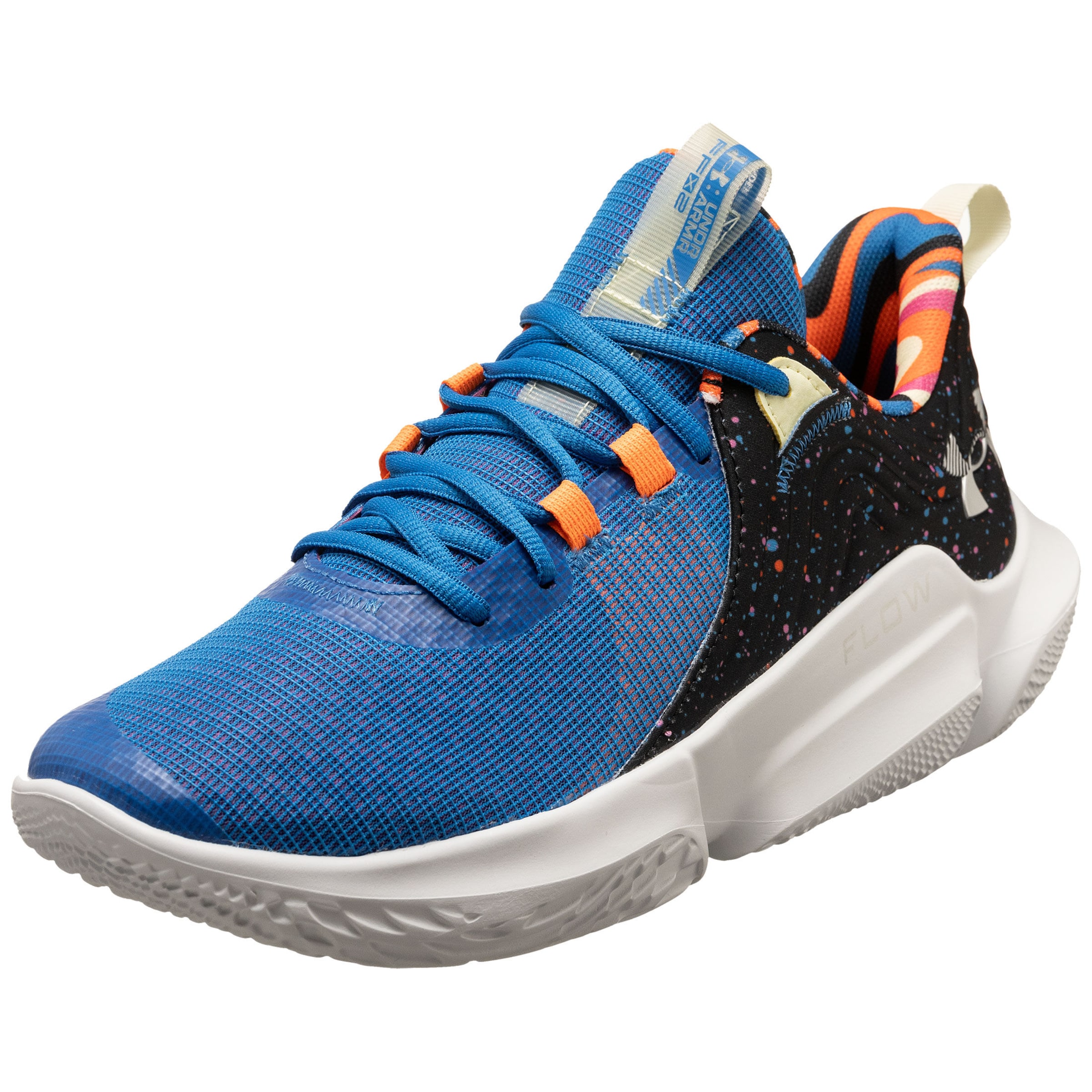 UNDER ARMOUR Sportschuh 'Flow FUTR X 2 LE' in Blau: Vorderseite