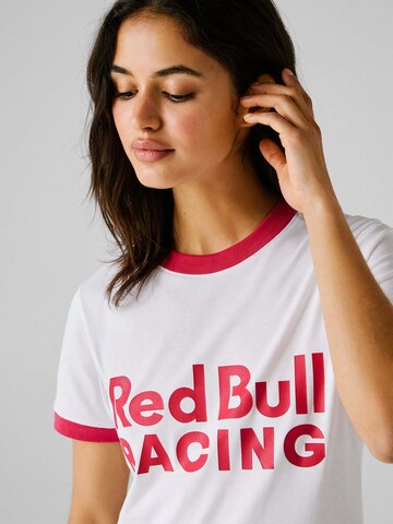 T-Shirt Red Bull Racing x Pepe Jeans en blanc