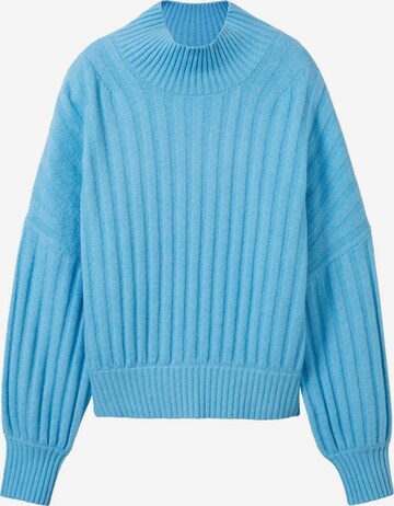 TOM TAILOR Sweater in Blue: front