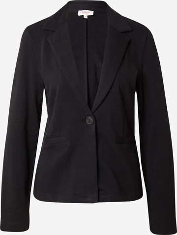 Blazer s.Oliver en noir : devant