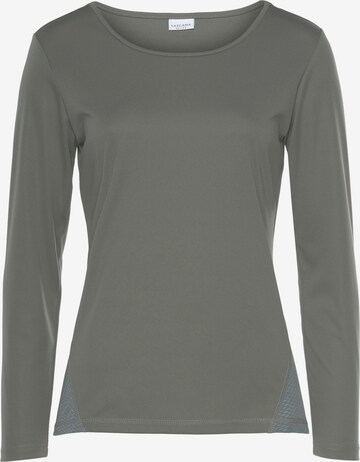 T-shirt fonctionnel LASCANA ACTIVE en gris : devant