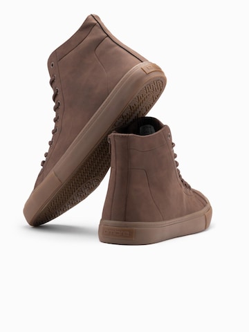 Ombre Sneakers hoog 'Foth-0187' in Bruin
