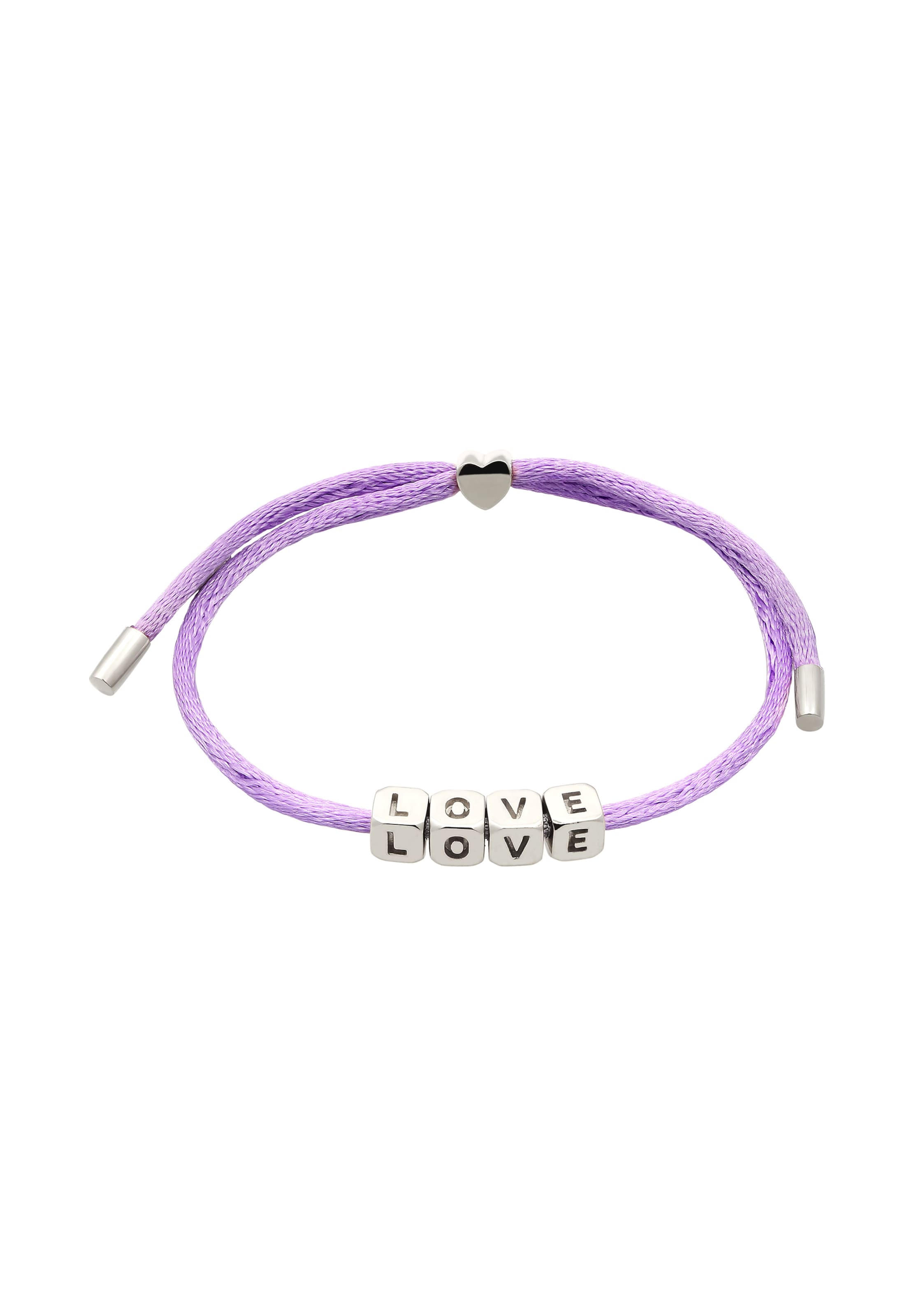 Bracelet ELLI en violet : devant