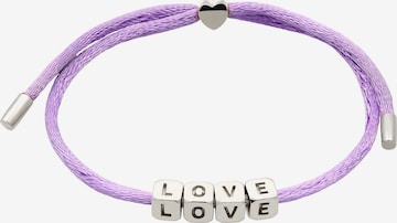 Bracelet ELLI en violet : devant