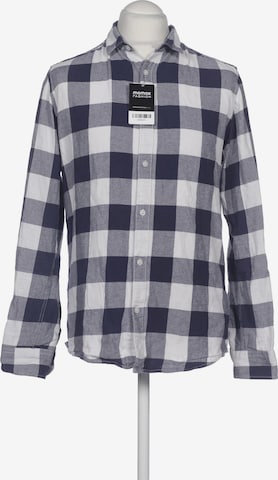 Only & Sons Button Up Shirt in L in Blue: front