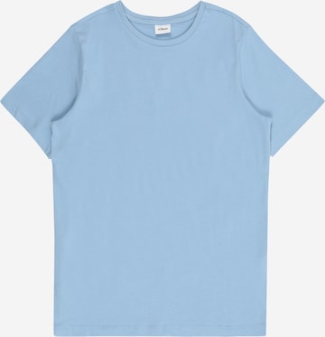 s.Oliver Shirt in Blauw: voorkant