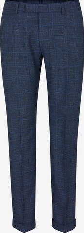 STRELLSON Pleated Pants 'Quinten' in Blue: front