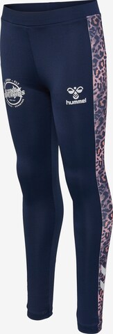 Hummel Skinny Sportbroek 'FSK JOY' in Blauw