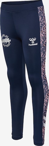 Skinny Pantalon de sport 'FSK JOY' Hummel en bleu