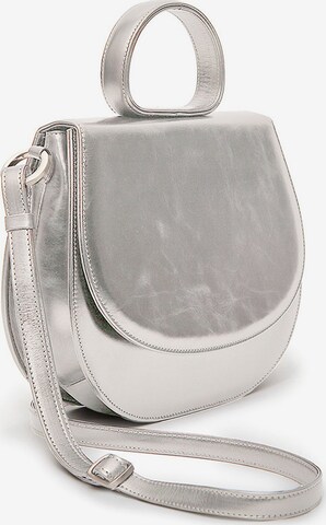 Gretchen Schultertasche 'Ebony Loop Bag Two' in Silber