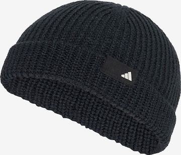 ADIDAS SPORTSWEAR - Gorro deportivo 'Fisherman' en negro: frente