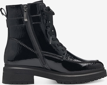 TAMARIS Lace-Up Ankle Boots in Black