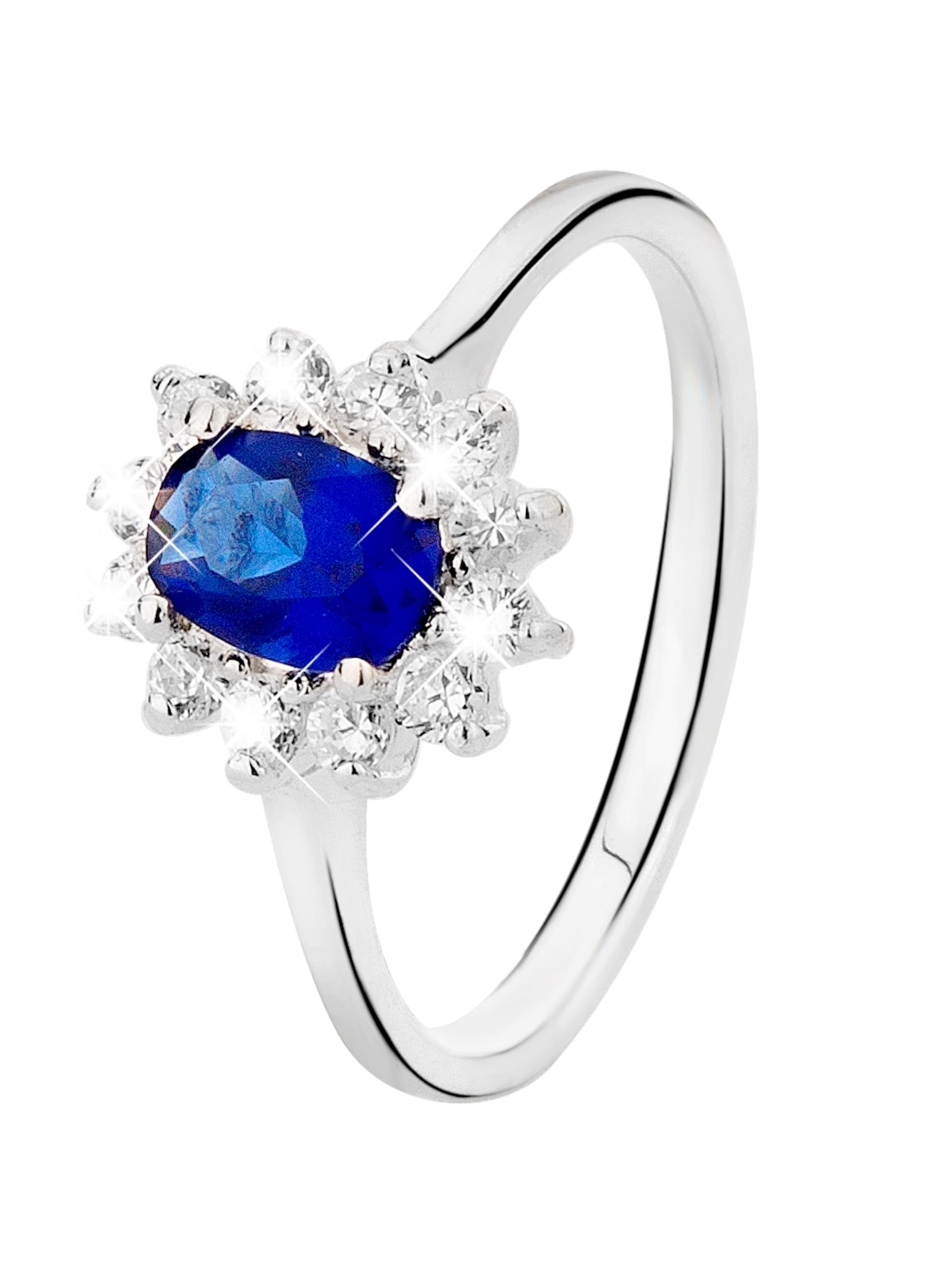 Lucardi Ring in Silber: Vorderseite