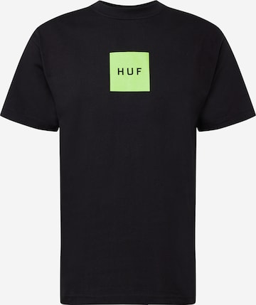 HUF T-shirt i svart: framsida