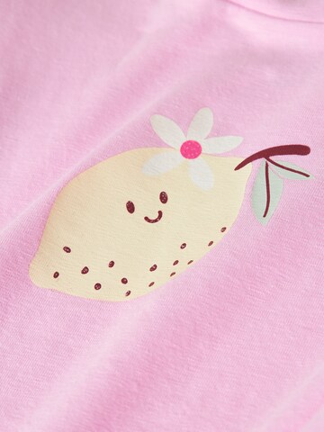 Tricou 'NMFFLITTAZ' de la NAME IT pe roz