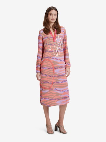 Robe Betty Barclay en rose : devant