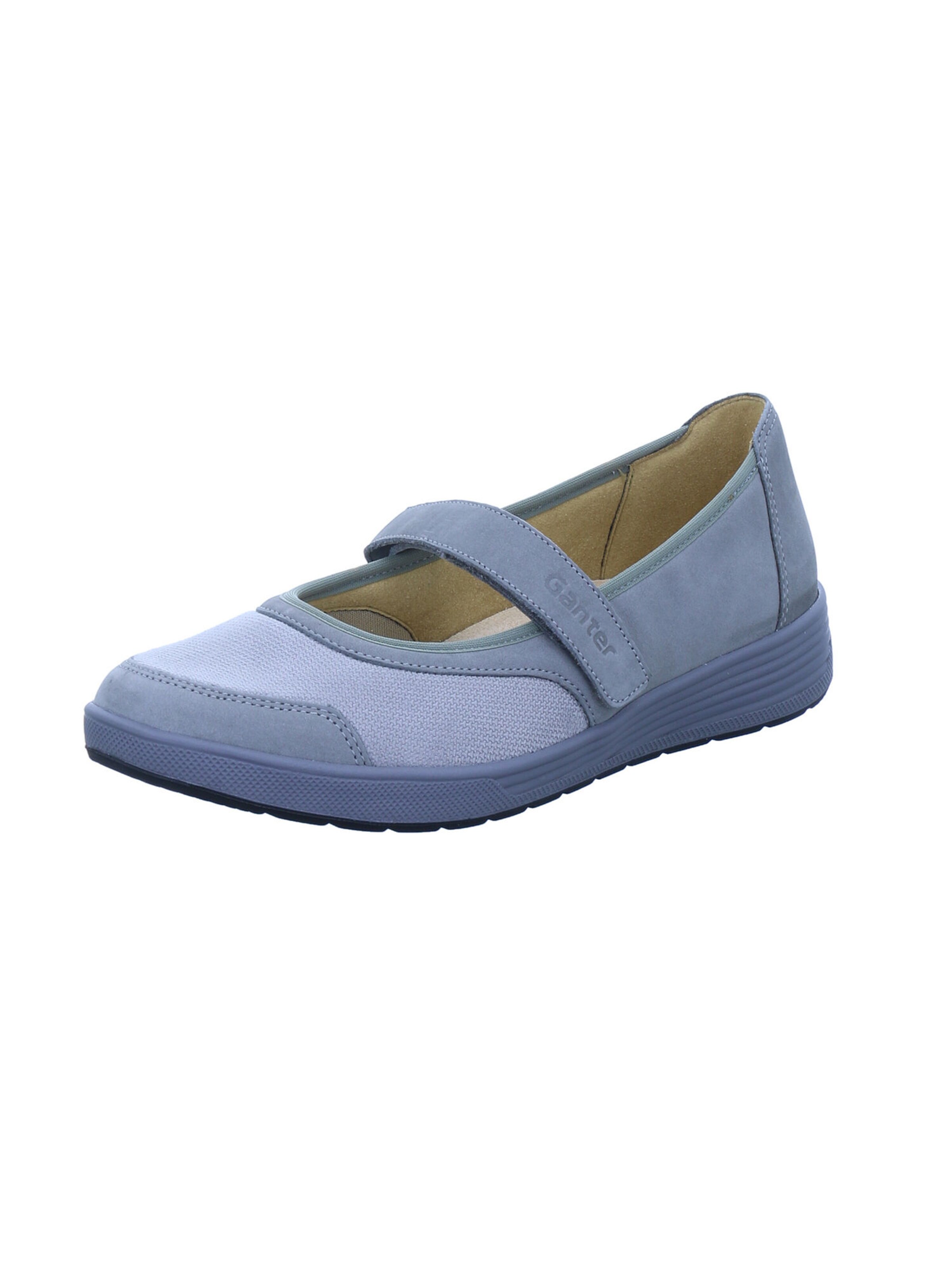 Ganter Ballet Flats 'Klara' in Grey: front