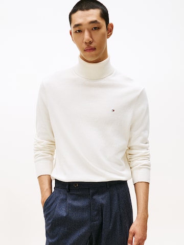 Pull-over TOMMY HILFIGER en blanc : devant
