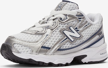 Baskets '740' new balance en blanc : devant