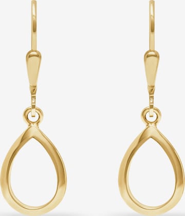 FAVS Earrings in Gold: front