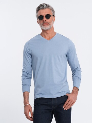 Ombre Sweater in Blue: front