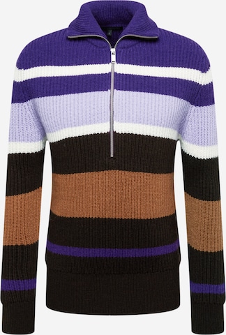 DRYKORN Sweater 'MANUELO' in Purple: front