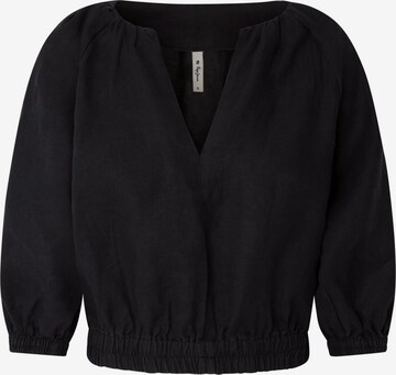 Camicia da donna 'PRABHA' di Pepe Jeans in nero: frontale