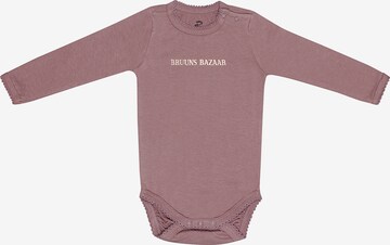 Bruuns Bazaar Kids Dupačky/body 'Ida Sofie' – fialová: přední strana