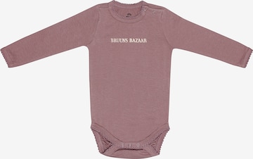 Bruuns Bazaar Kids Śpiochy/body 'Ida Sofie' w kolorze fioletowy: przód