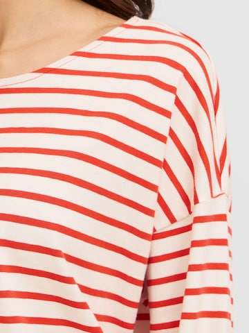 Fransa Shirt ' FRSIVA TEE 5 ' in Rood