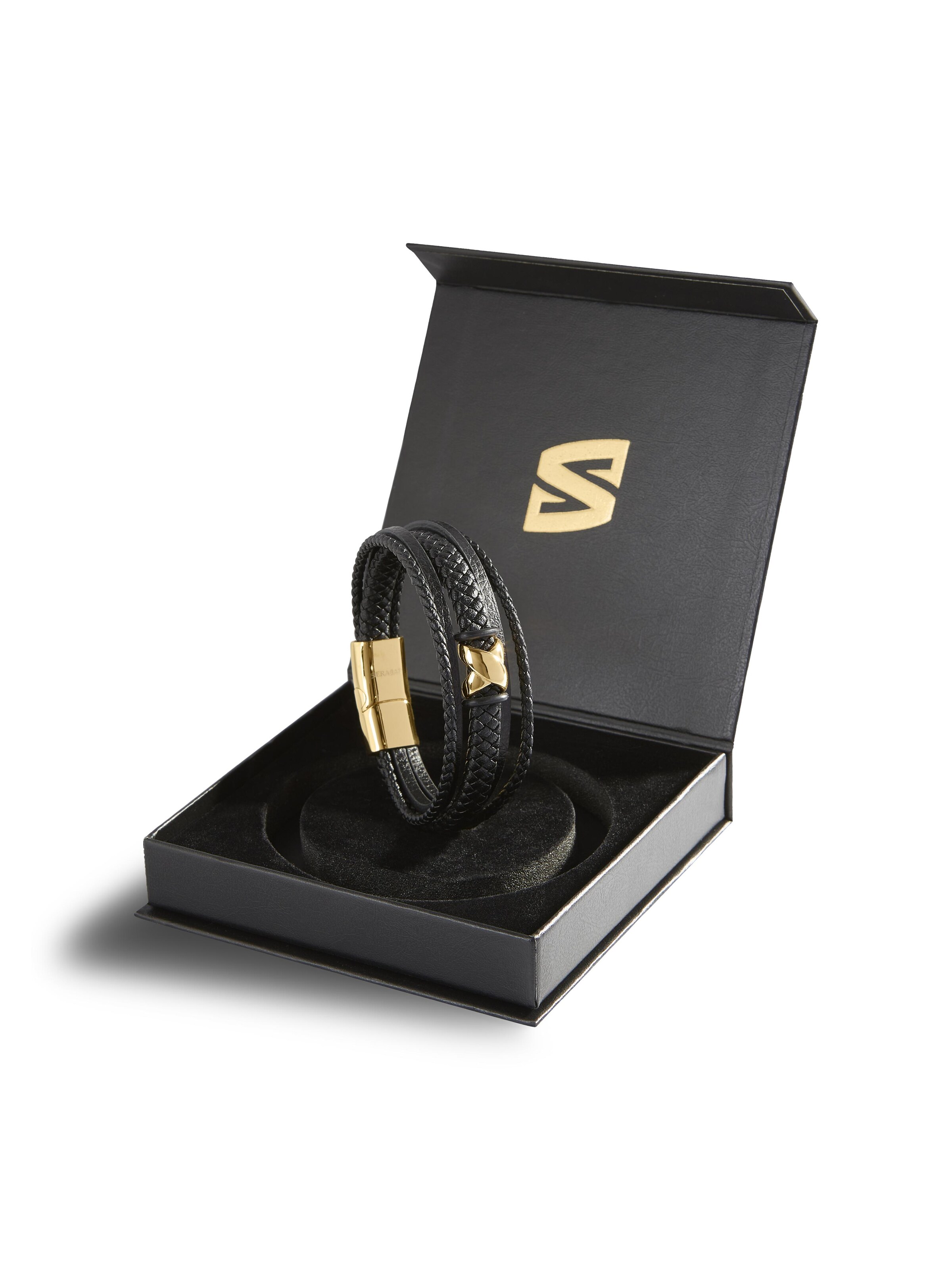 SERASAR Bracelet 'Flake' in Gold