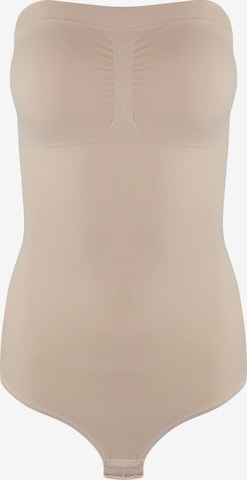 MAGIC Bodyfashion Bodysuit in Brown: front