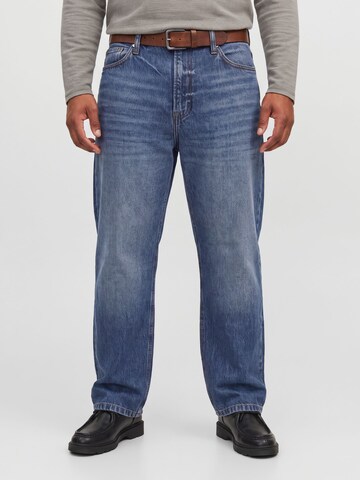 Jack & Jones Plus - Loosefit Vaquero 'JJICHRIS JJCREW' en azul: frente