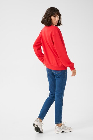 Kaffe Sweatshirt 'Liddy' in Rot